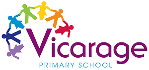 Vicarage Primary School logo